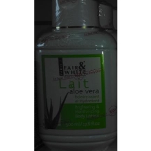 F&W FAIR AND WHITE LAIT aloe vera